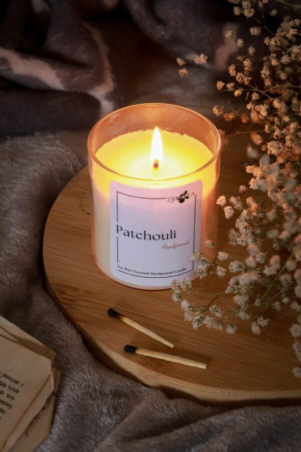 Patchouli Soy Wax Candle | Hand Poured - Image 2